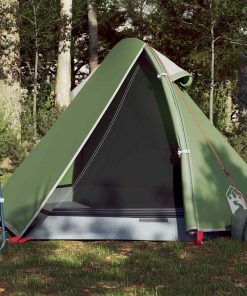 Tenda Da Campeggio A Cupola Per 2 Persone Verde Impermeabile