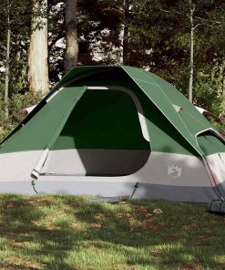 Tenda Da Campeggio A Cupola Per 2 Persone Verde Impermeabile