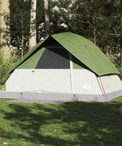 Tenda Da Campeggio A Cupola Per 6 Persone Verde Impermeabile