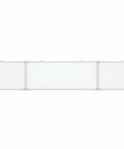 Lavagna Magnetica Pieghevole 200x40x1,7 Cm In Alluminio