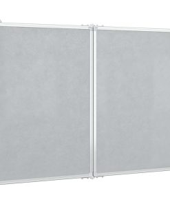 Lavagna Magnetica Pieghevole 120x100x1,7 Cm In Alluminio