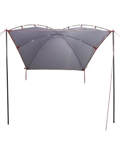 Tenda Da Campeggio Per Auto Grigio E Arancione Impermeabile