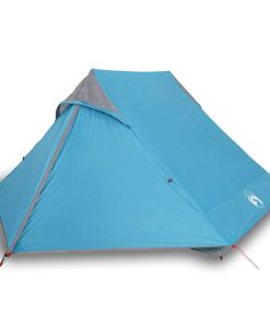 Tenda Da Campeggio Per 2 Persone Blu Impermeabile