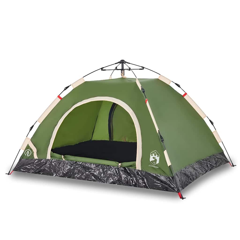 Tenda Da Campeggio 2 Persone Verde A Rilascio Rapido