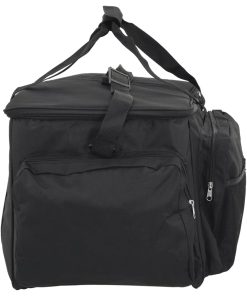 Borsa Da Pesca Impermeabile Nera In Tessuto Oxford