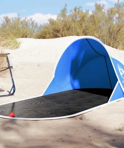 Tenda Da Spiaggia PoP-Up Azzurra Impermeabile