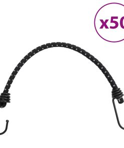 Corde Elastiche Con Strisce Riflettenti E Ganci 50 Pz 38 cm