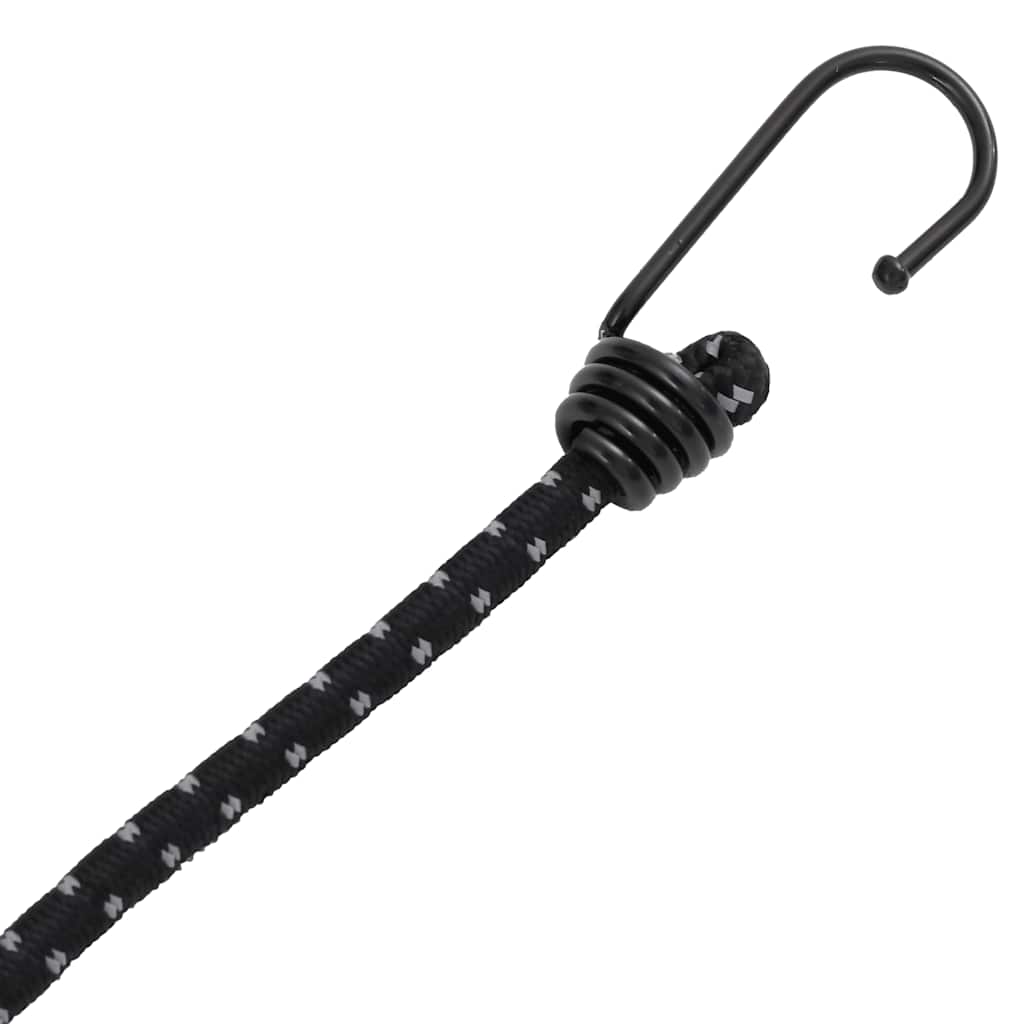 Corde Elastiche Con Strisce Riflettenti E Ganci 50 Pz 88 cm
