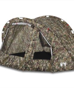 Tenda Da Pesca Per 4 Persone Mimetica Impermeabile