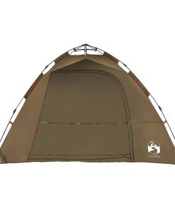 Tenda Da Pesca 4 Persone Verde Oliva A Rilascio Rapido