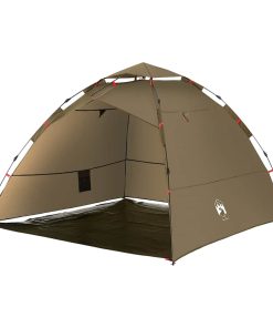 Tenda Da Pesca 4 Persone Verde Oliva A Rilascio Rapido