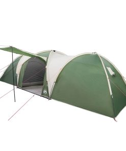 Tenda Da Campeggio A Cupola Per 8 Persone Verde Impermeabile