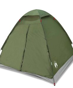 Tenda Da Campeggio A Cupola 2 Persone Verde Oliva Impermeabile