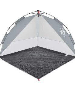 Tenda Da Spiaggia Grigio Rilascio Rapido Impermeabile