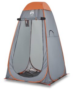 Tenda Privacy PoP-Up Grigio E Arancione Impermeabile