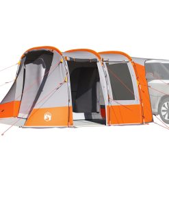 Tenda Da Campeggio Per Auto Grigio E Arancione Impermeabile