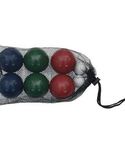Set Bocce 8 Pz Con Custodia Trasporto In Legno Massello Di Pino