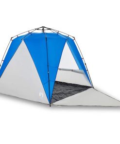 Tenda Da Spiaggia 4persone Azzurro Rilascio Rapido Impermeabile