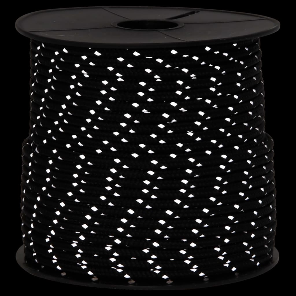 Corda Tenda Con Strisce Riflettenti E Chiavi 50 M 4 mm - Image 5