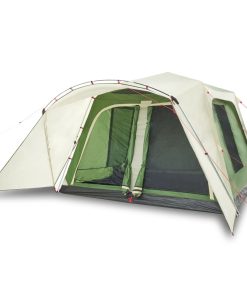 Tenda Familiare Con Portico 9 Persone Verde A Rilascio Rapido