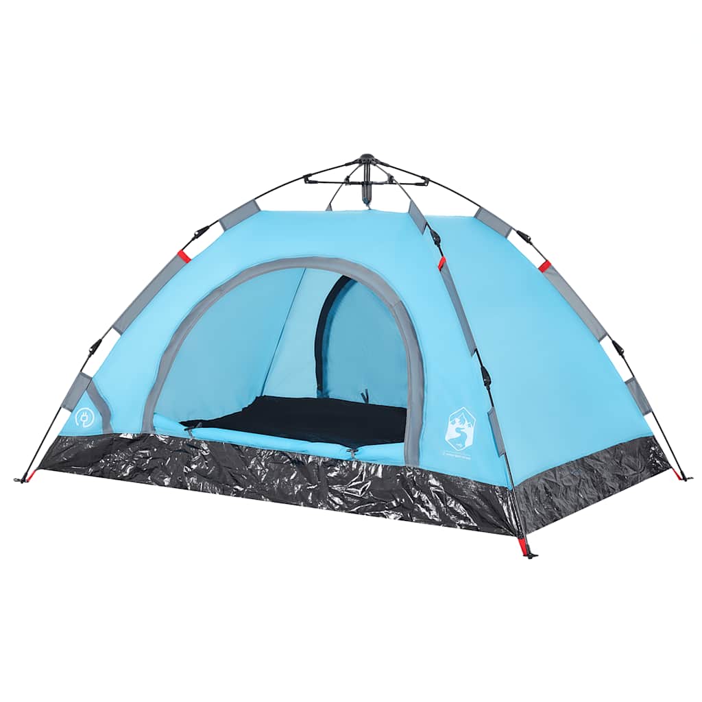 Tenda Da Campeggio 2 Persone Blu A Rilascio Rapido