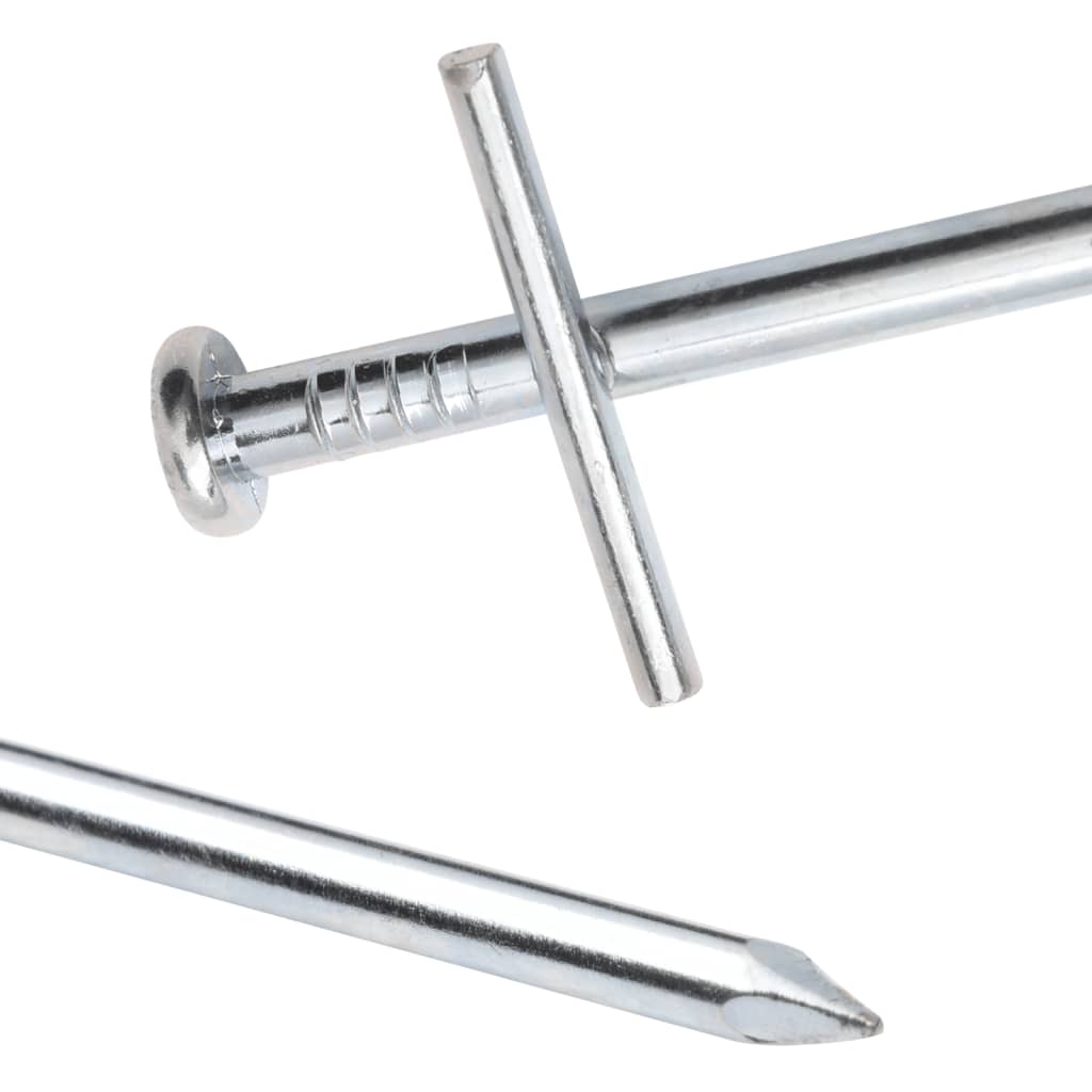 Picchetti Per Tenda 24 Pz 29,5 Cm Ø6 Mm In Acciaio Zincato - Image 2