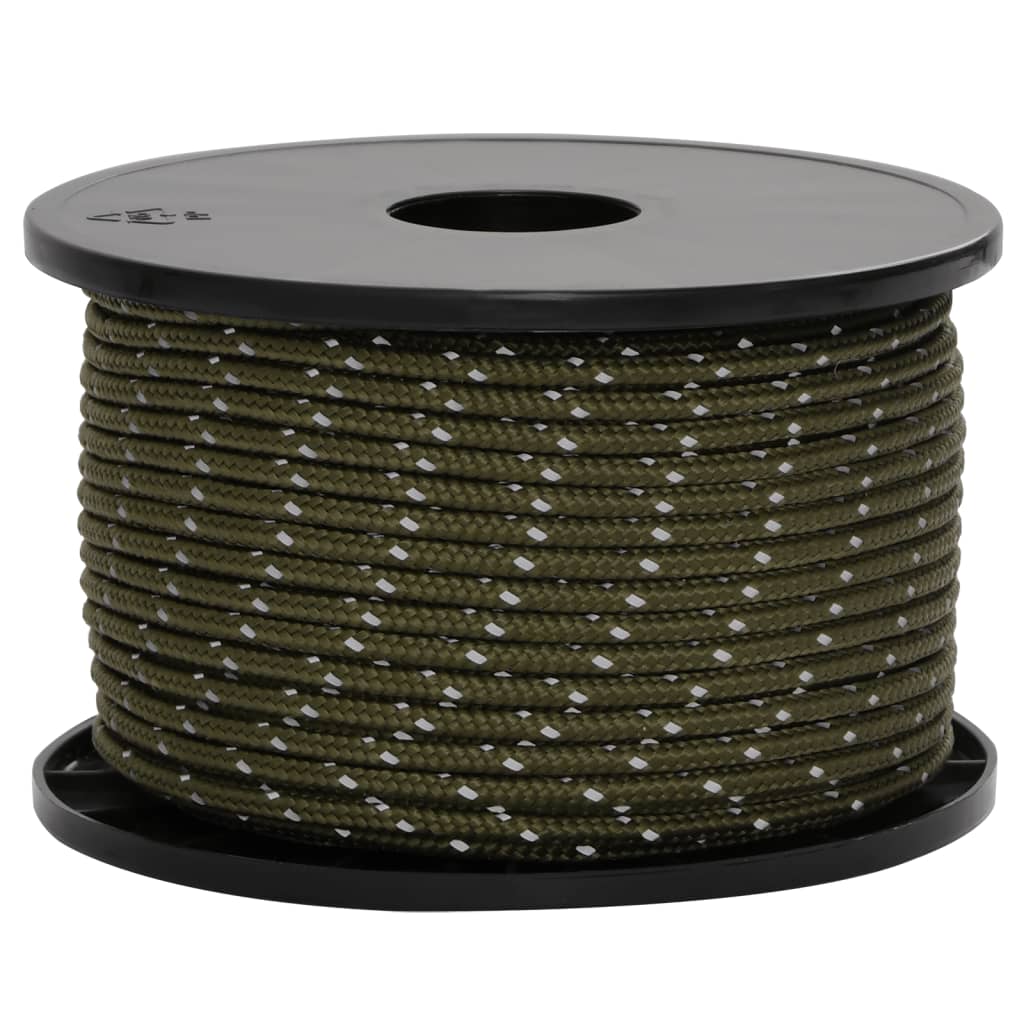 Corda Tenda Con Strisce Riflettenti E Chiavi 50 M 5 mm - Image 6