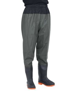 Wader Da Pesca Alla Vita Con Stivali Verde Scuro Taglia 46