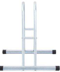 Supporto Per 1 Bici Da Pavimento Autoportante Acciaio Zincato