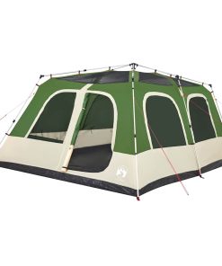 Tenda Familiare A Cupola 10 Persone Verde A Rilascio Rapido
