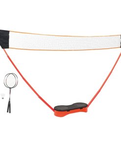 Set Da Badminton Con 2 Racchette, Rete E Custodia 292x30x152 cm
