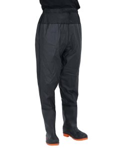 Wader Da Pesca Alla Vita Con Stivali Nero Taglia 44