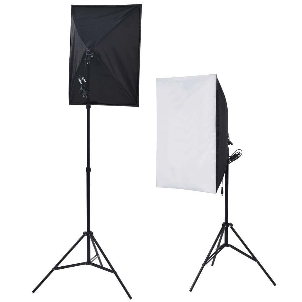 Kit Studio Fotografico 5 Sfondi Colorati & 2 Softbox - Image 5