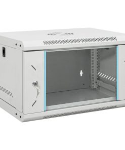 Armadietto Di Rete A Parete 6u Da 19" Ip20 53x40x30 cm