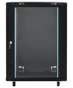 Armadietto Di Rete 15u 19" Ip20 Nero 60x45x86 cm
