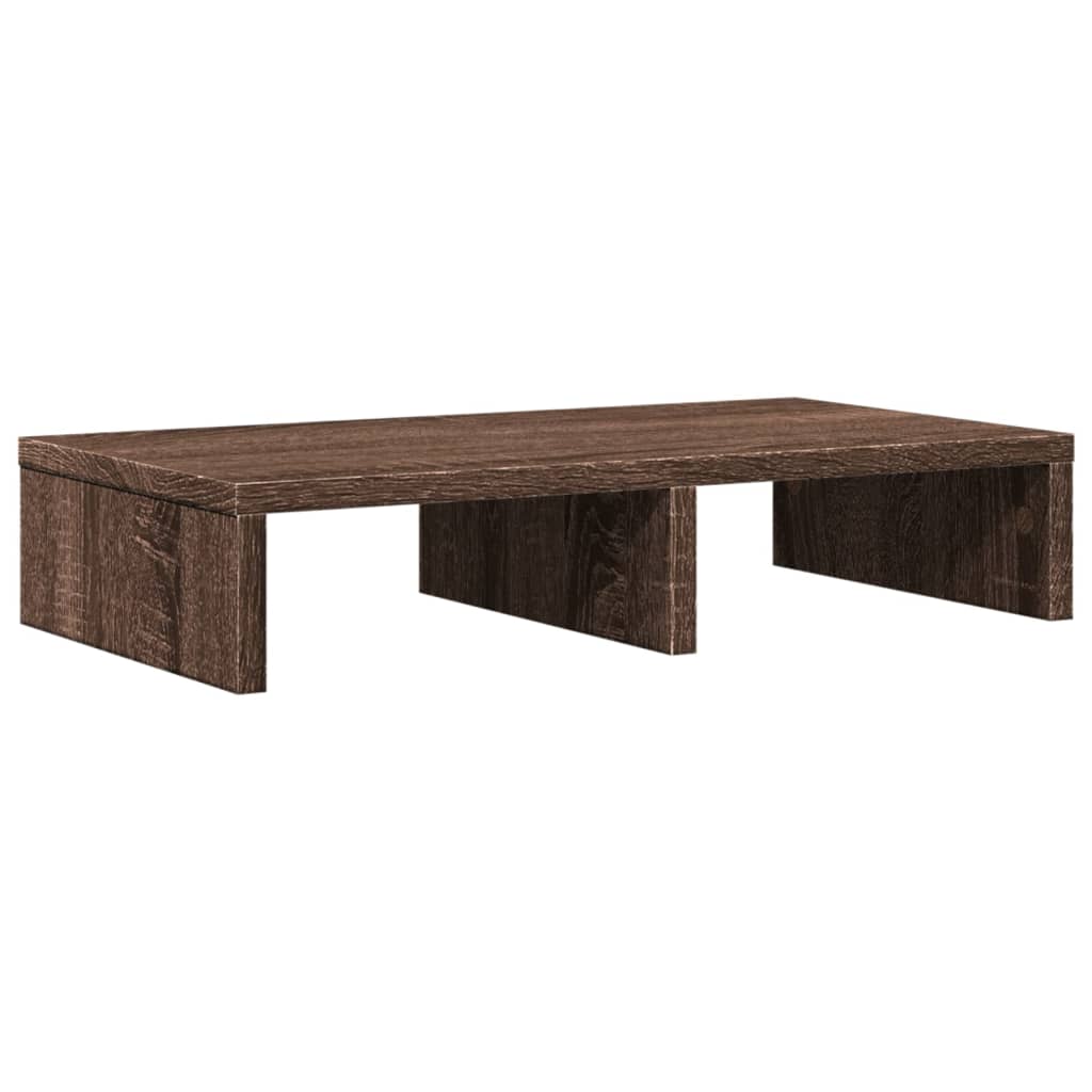 Supporto Per Monitor Rovere Marrone 50x27x10 Cm In Truciolato