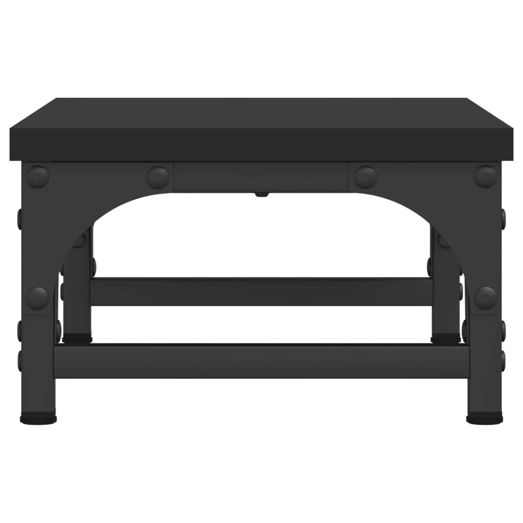 Supporto Per Monitor Nero 37x23x14 Cm Legno Multistrato