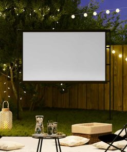 Schermo Di Proiezione Con Supporti 90 Pollici 16:9