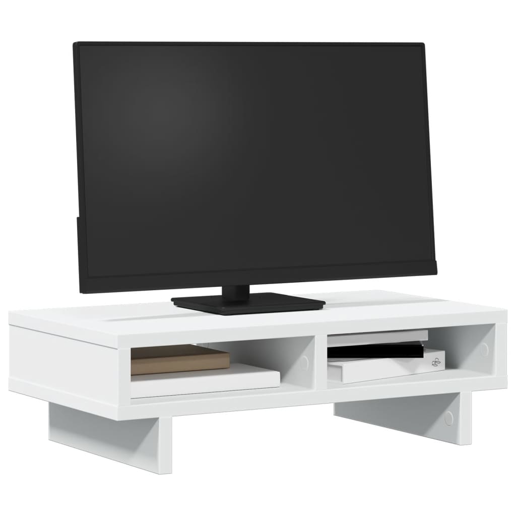 Supporto Per Monitor Bianco 50x27x15 Cm In Truciolato