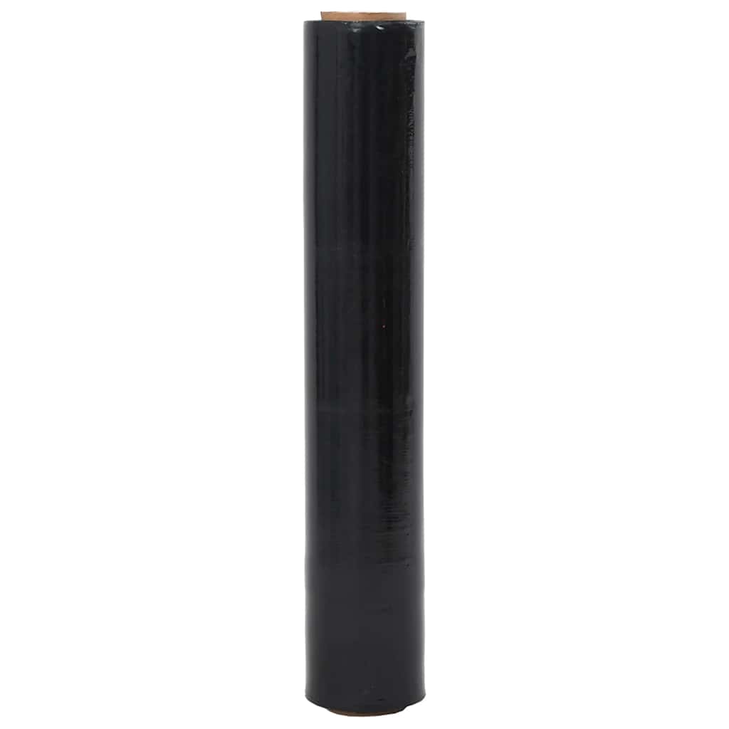 Film Estensibile 2 Pz Nero 30 µm 50 Cm X 300 M