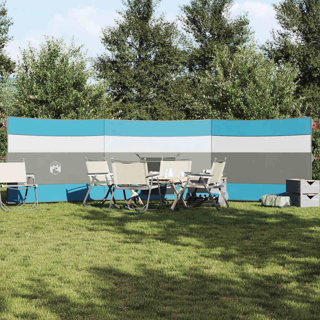 Frangivento Da Campeggio Blu 508x130 Cm Impermeabile - Image 3