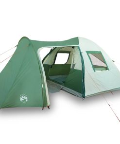 Tenda Da Campeggio A Cupola Per 6 Persone Verde Impermeabile