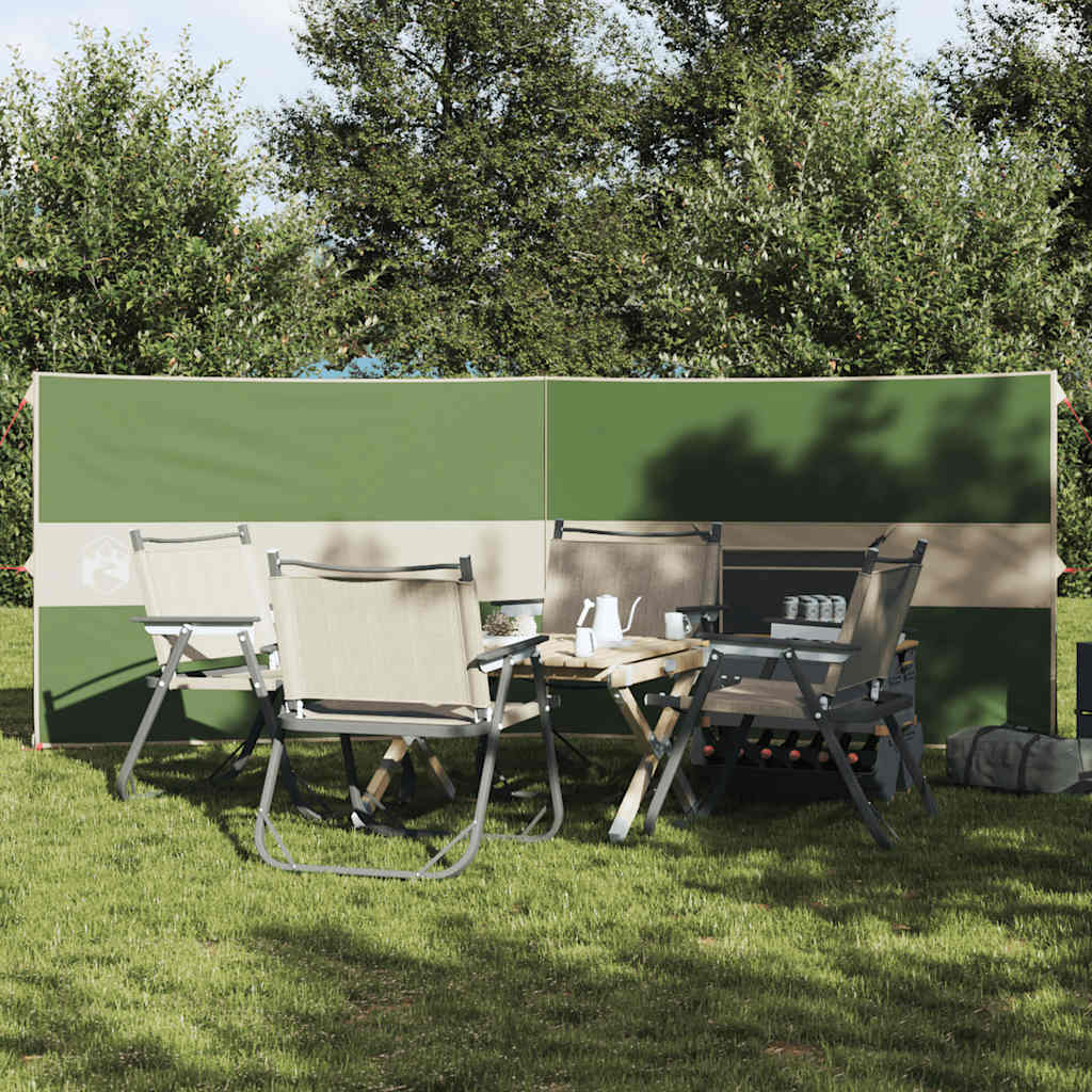 Frangivento Da Campeggio Verde 344x120 Cm Impermeabile