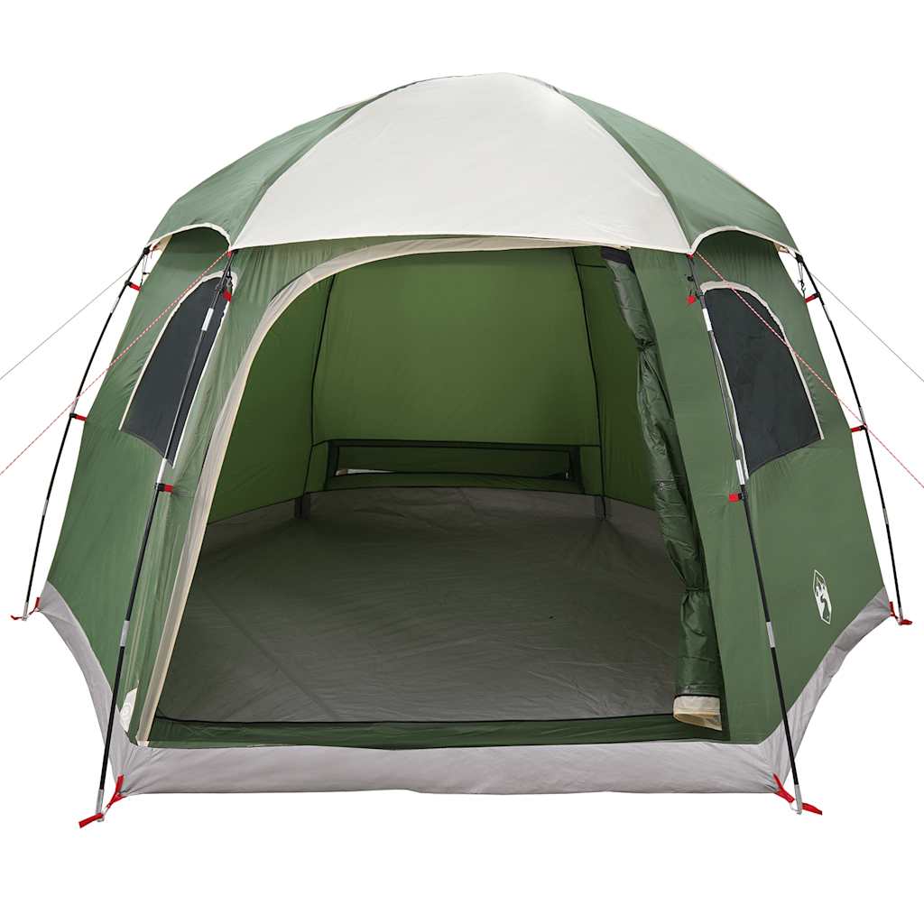 Tenda Familiare Igloo Per 6 Persone Verde Impermeabile - Image 3