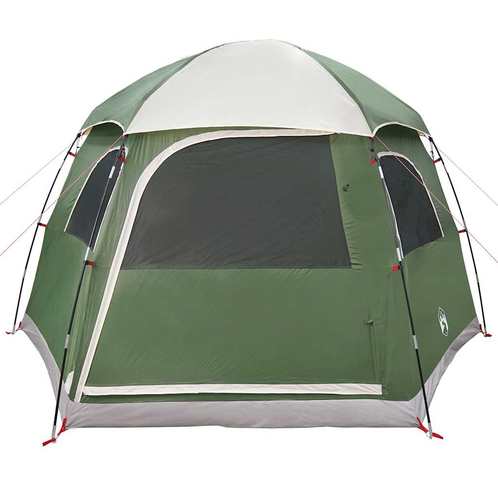 Tenda Familiare Igloo Per 6 Persone Verde Impermeabile - Image 2