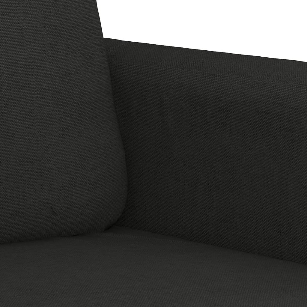 Poltrona Nera 60 Cm In Tessuto - Image 2