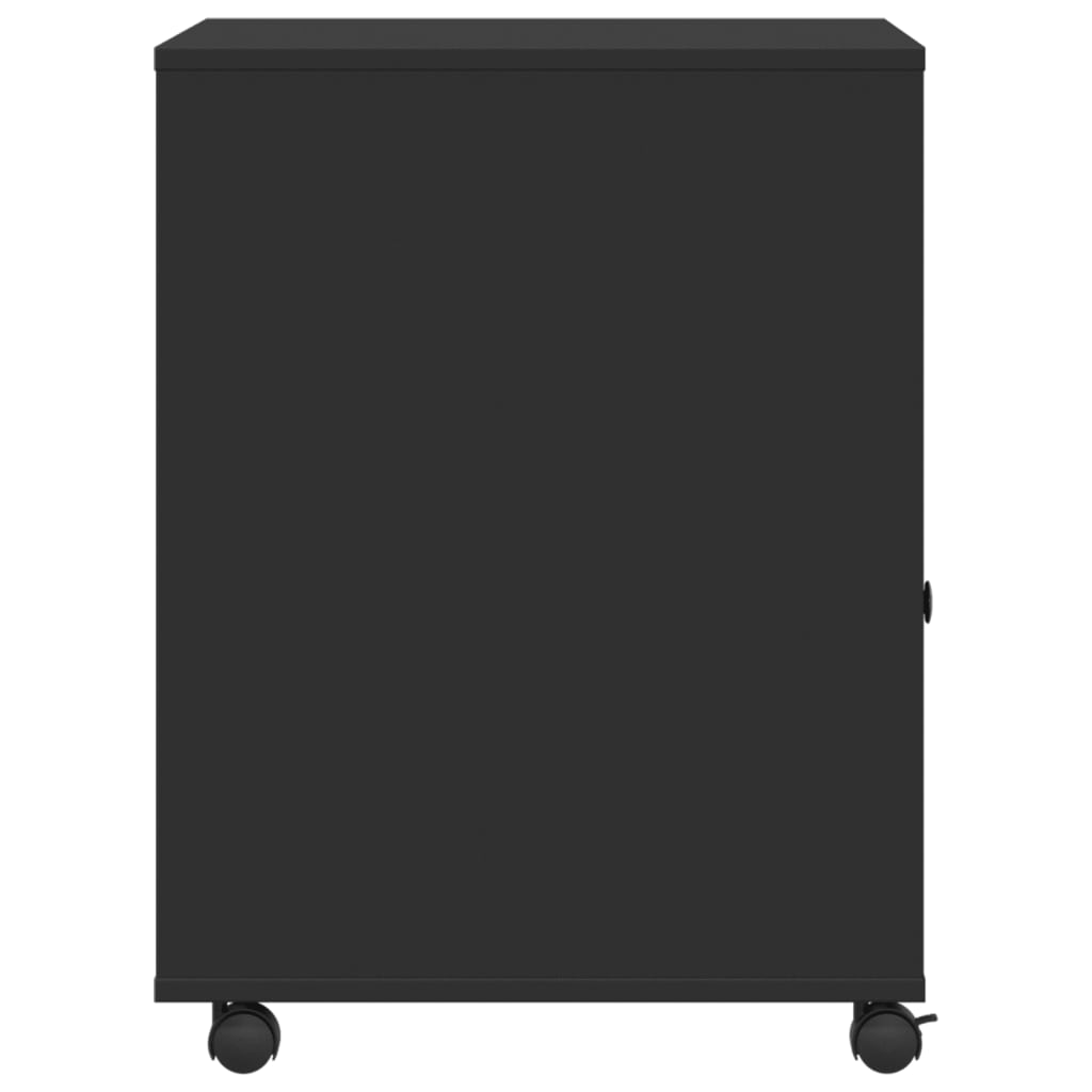 Supporto Per Stampante Con Ruote Nero 41x32x48 cm - Image 5