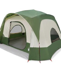 Tenda Familiare Cabina Per 6 Persone Verde Impermeabile