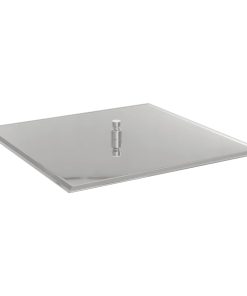 Testa Doccia A Pioggia In Acciaio Inox 304 50x50 Cm Quadrata