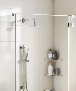 Testa Doccia A Pioggia In Acciaio Inox 304 20 Cm Rotonda